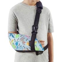 Tipoia Imobilizadora Infantil Estampa Dinossauros Tam P