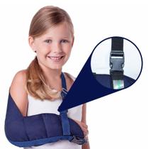 Tipoia Infantil Imobilizadora para Braços e Ombros Confortável Bilateral Ortopédica