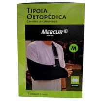Tipoia Ortopédica Bilateral Azul Média - Mercur