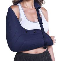 Tipóia Velpeau Estofada Ajustável Bilateral Azul (KESTAL)