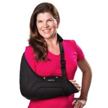 Tipoia velpeau estofada preto medio - kestal