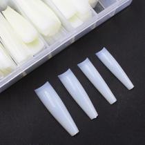 Tips bailarina com curvatura c natural 240un caixa Tips bailarina com curvatura c natural 240un caixa