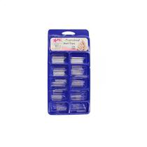 Tips curvatura c transparente c/100 m&c