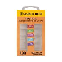 Tips Marco Boni para Alongamento de Unhas com 100 Unidades (1912)