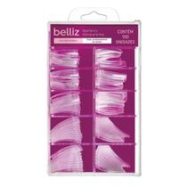 Tips Para Alongamento de Unha Belliz Curva C Transparente C/100 Uni Cód.1298