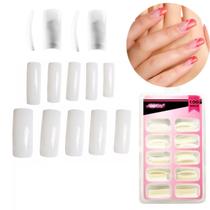 Tips Unhas Postiça Sorriso Alongamento Gel Acrigel Acrílica Tips Unhas Postiça Sorriso Alongamento Gel Acrigel Acrílica