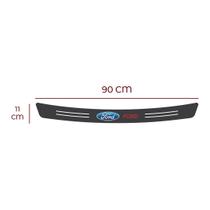 Tira Anti Riscos Tronco Carro Rear Bumper Carbono Faixa Protetora Para Ford focus Fiesta EcoSport