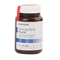 Tira de embalagem McKesson para tratamento de feridas estéril 0,6 cm x 4,6 m Tira de embalagem McKesson para tratamento de feridas estéril 0,6 cm x 4,6 m