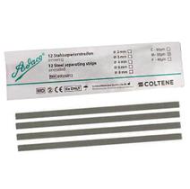 Tira de Lixa de Aço Odontológica 4mm c/12 Adaco