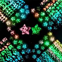 Tira de papel Origami Star Wowagoga Luminous 840 folhas Tira de papel Origami Star Wowagoga Luminous 840 folhas