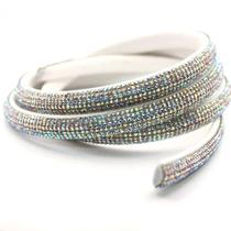 Tira de strass meia cana (1 metro)