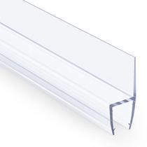 Tira de vedação lateral para porta de chuveiro AmazerBath para vidro de 10 mm e 2 m Tira de vedação lateral para porta de chuveiro AmazerBath para vidro de 10 mm e 2 m