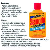 Tira ferrugem 50ml semorin