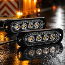 Tira Led Efeito Strobo Automotivo P/Viatura E Guincho 2pçs Tira Led Efeito Strobo Automotivo P/Viatura E Guincho 2pçs
