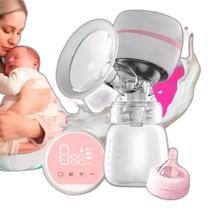 Tira Leite Elétrico Bomba Materno Digital Mamadeira 180Ml