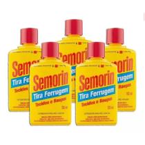 Tira Manchas Detergente Anti Ferrugem Semorin Kit 5 Tira Manchas Detergente Anti Ferrugem Semorin Kit 5