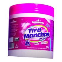 Tira Manchas Em Pó Com Percarbonato de Sódio Sem Cloro Poder O2 Para Roupas Brancas 500g - Quimiprol