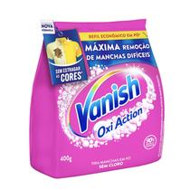 Tira Manchas em Pó Oxi Action Roupas Coloridas Refil Vanish 400g