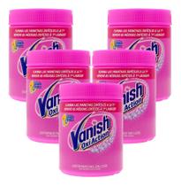 Tira Manchas Em Pó Vanish Oxi Action Pink 450g Kit 5