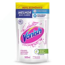 Tira Manchas Líquido Multiuso Crystal White Refil Vanish 500ml Tira Manchas Líquido Multiuso Crystal White Refil Vanish 500ml