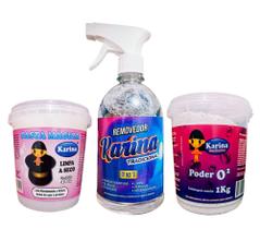 Tira Manchas Multi Power Karina Action Em Pó 1Kg + Combo Produtos Limpeza