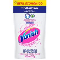 Tira Manchas Multiuso Vanish Crystal White Gel Sem Cloro Refil 500ml Tira Manchas Multiuso Vanish Crystal White Gel Sem Cloro Refil 500ml