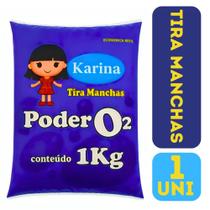 Tira Manchas Pó 1Kg Alvejante Sem Cloro Roupa Branca e Colorida Não Mancha Remove Sujeira Pesada