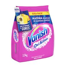 Tira Manchas Pó Oxi Action Pink Vanish 2,5 Kg Refil Economic