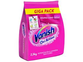 Tira Manchas Pó Oxi Action Pink Vanish 2,5 Kg Refil Economic