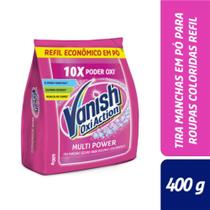 Tira Manchas Pó Roupas Coloridas Vanish Oxi Action 400G Ref