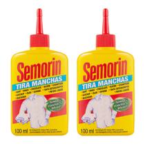 Tira Manchas Semorim 100ml Remove Manchas Difíceis 2und
