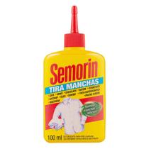 Tira Manchas Semorin 100Ml Remove Manchas Difíceis Rápido