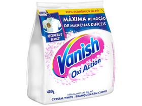 Tira Manchas Vanish Crystal White Oxi Action em Pó