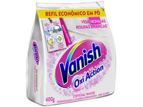 Tira Manchas Vanish Crystal White Oxi Action em Pó