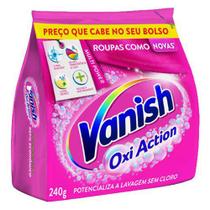 Tira Manchas Vanish Pó Oxi Action Roupas Coloridas Sache 240G