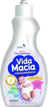 Tira Manchas Vida Macia Roupas Brancas E Coloridas 500ml