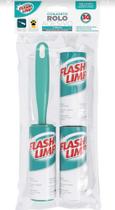 Tira Pelo De Roupa Rolo Adesivo Limpa Roupas Flash Limp Tira Pelo De Roupa Rolo Adesivo Limpa Roupas Flash Limp