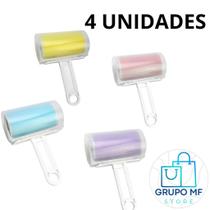 Tira Pelo Roupa Lavável Reutilizável com Capa Protetora quantidade:4 UNIDADES