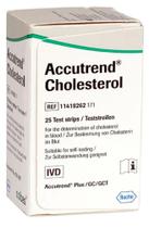 Tira Reagente COLESTEROL ACCU CHEK -CX 25 Unidades