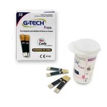 Tira reagente g-tech free 1 - frasco com 50 tiras. Tira reagente g-tech free 1 - frasco com 50 tiras.