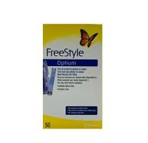 Tira Reagente para Glicose 50 Unidades FreeStyle Optium Tira Reagente para Glicose 50 Unidades FreeStyle Optium