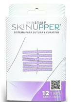 Tira Sutura Skin Strip 6mmx76mm Ponto Falso Pcte 12 Tiras