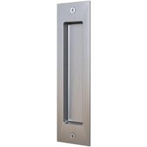 Tirador empotrado para puerta corrediza Stone Harbor Hardware acero satinado 17 cm