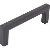 Tirador para gabinete Stone Harbor 9.6 cm Negro Mate en Zinc
