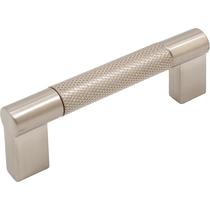 Tirador para gabinete Stone Harbor Hardware Urban en níquel satinado, 7.6 cm