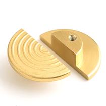 Tiradores para Gabinetes de Latón BaiNong Dorado Cepillado Paquete de 6