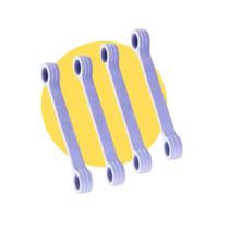 Tirantes Mola Vara Suspensão Electrolux 8kg A 15kg -04 Peças ( RECOMENDO ) Tirantes Mola Vara Suspensão Electrolux 8kg A 15kg -04 Peças ( RECOMENDO )