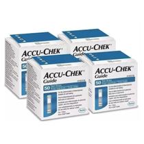 Tiras Accu Chek Guide Kit com 200 Tiras