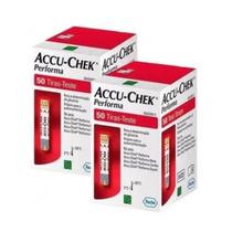 Tiras Accu Chek Performa Kit com 100 Tiras