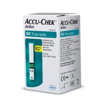 Tiras AccuChek Active Caixa Com 50 Unidades Original - Accu-Chek